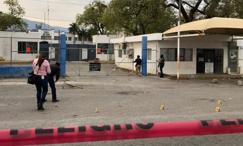Sujetos balean fachada de penal de Ciudad Victoria
