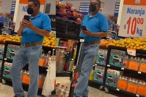 Chica hace reto de TikTok y evidencia acoso sexual en supermercado #VIDEO