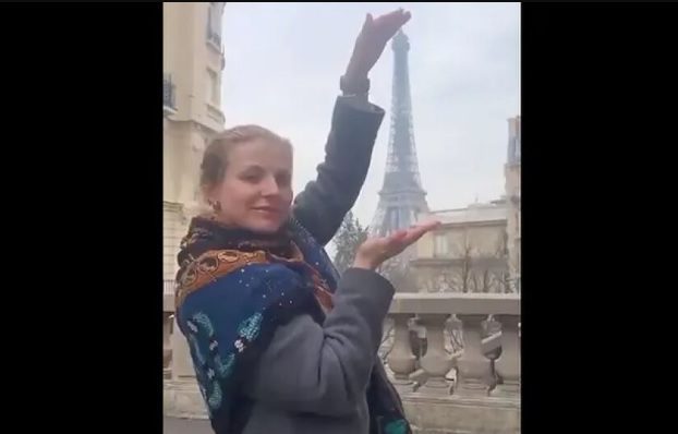 Ucrania simula bombardeo en París en un llamado a que Europa reflexione #VIDEO