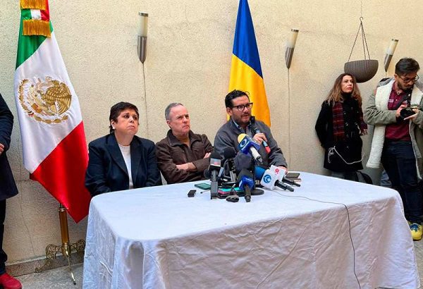 Regresarán 63 mexicanos y familiares que huyeron de Ucrania