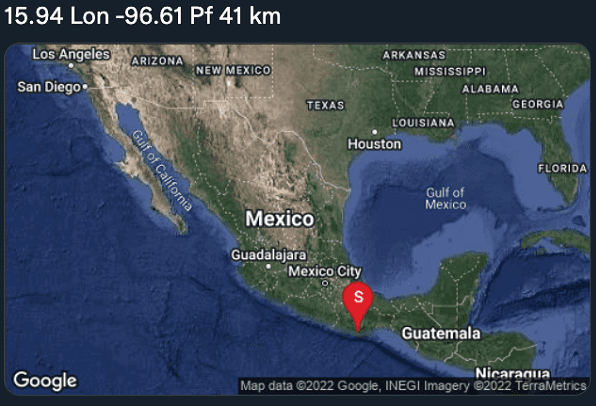 Se registra sismo con epicentro en sureste de Oaxaca; se siente en CDMX