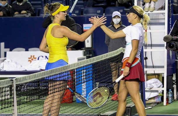 Tras exigencias, tenista ucraniana vence a rusa en el Abierto de Monterrey