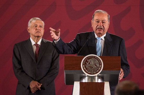“Tontería de cámaras empresariales confrontar a la 4T", declara Carlos Slim