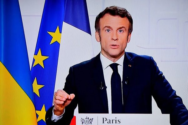 Por separado, Macron habló con Putin y con Zelenski este jueves