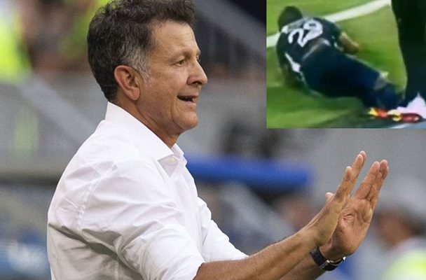 Extécnico de la Selección mexicana pisoteó a futbolista del equipo rival #VIDEO