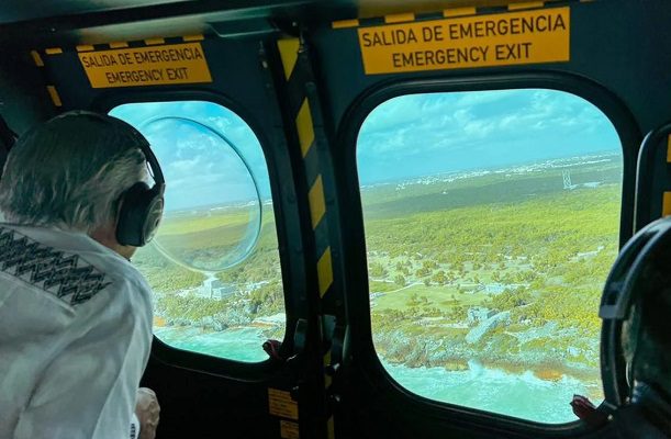 AMLO acusa a adversarios de montar campaña en contra del Tren Maya