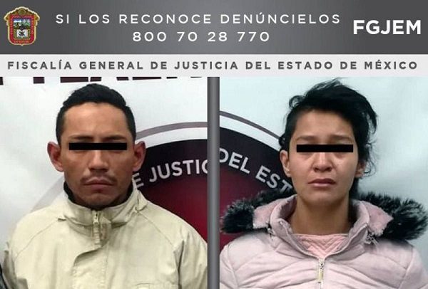 Cae a pareja en Atizapán por la muerte de su bebé a golpes