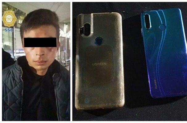 Detienen a un sujeto por robar celulares en el Vive Latino