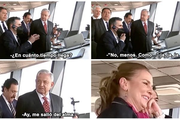 AMLO se molesta con Gutiérrez Müller por evocar “menos, como cinco” de Peña Nieto #VIDEO