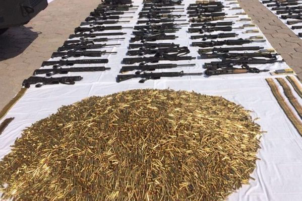 86% de armas decomisadas en Sonora el 3 de marzo son de EU: Sedena