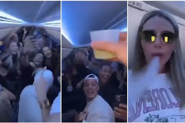 Multan a 'influencers' por fiesta aérea de Montreal a Cancún en plena pandemia