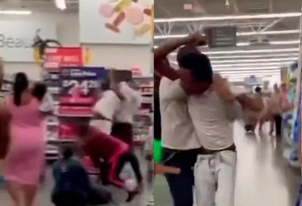 Clientes someten a hombre que intentó violar a mujer en supermercado de Miami #VIDEO