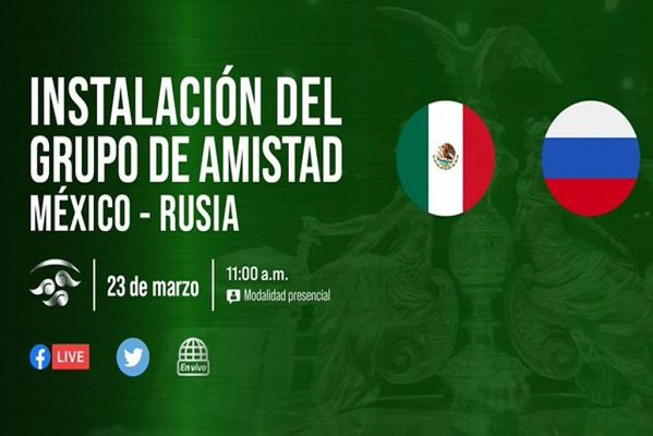 Cámara de Diputados instalará un Grupo de Amistad México-Rusia