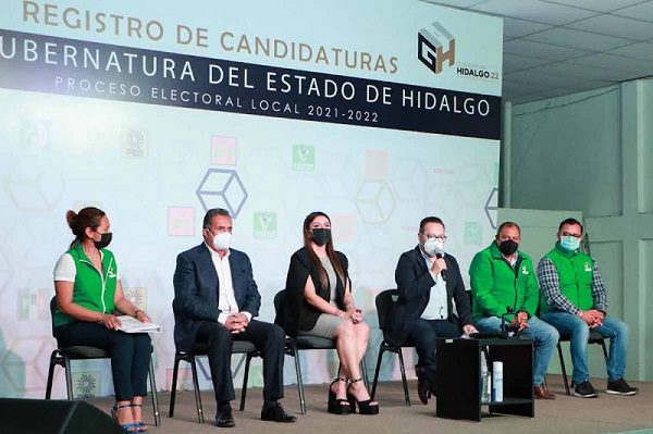Cuatro candidatos contendrán por la gubernatura de Hidalgo