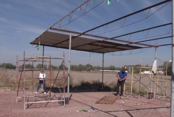 Vecinos colocan puestos en inmediaciones del AIFA en busca de oportunidades #VIDEO
