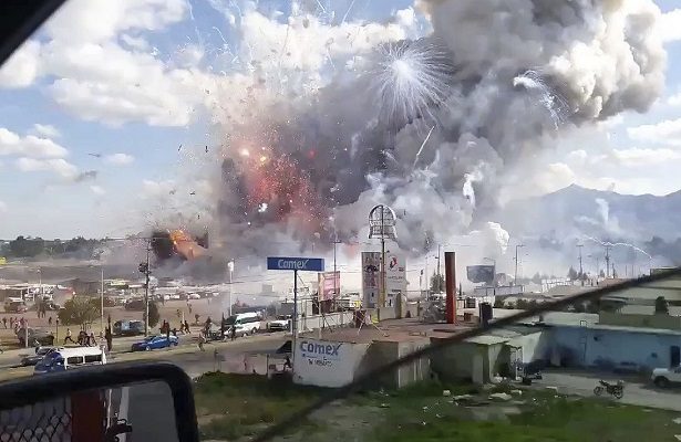 Explota taller de pirotecnia en Tultepec; reportan lesionados #IMÁGENES