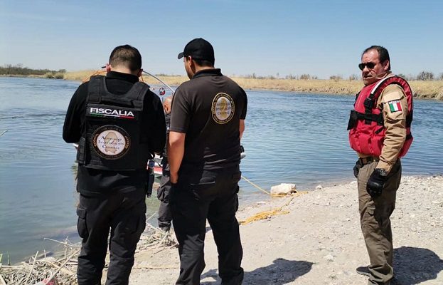14 migrantes rescatados en el Río Bravo y 2 cadáveres asegurados: INM