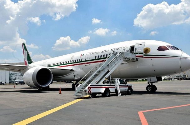 Ante falta de venta, el avión presidencial será rentando para bodas, fiestas, viajes, etc.
