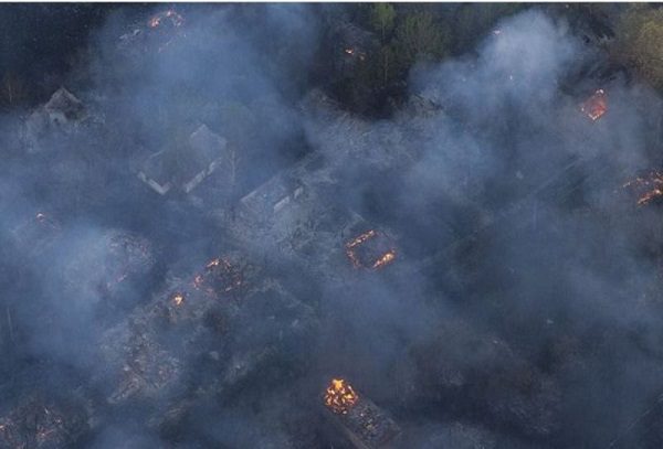 Autoridades de Ucrania reportan incendios forestales en zona de exclusión de Chernóbil