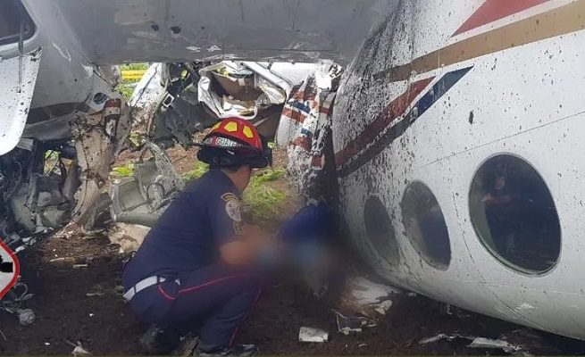 Identifican a las víctimas del desplome de avioneta en supermercado de Temixco, Morelos