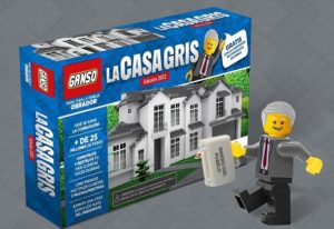 PAN presenta Lego de “Casa Gris” para “los corruptos de la 4T”