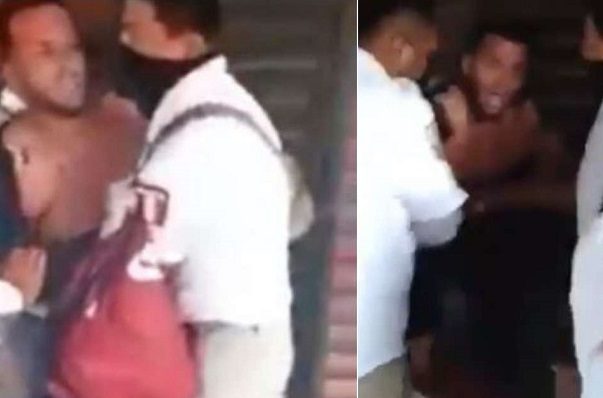 Agentes del INM someten a migrante cubano con una pistola Taser, en Chiapas #VIDEO