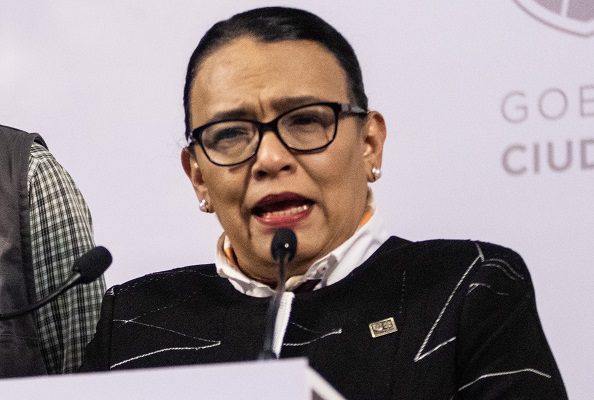 Rosa Icela Rodríguez, secretaria de Seguridad, da positivo a Covid-19