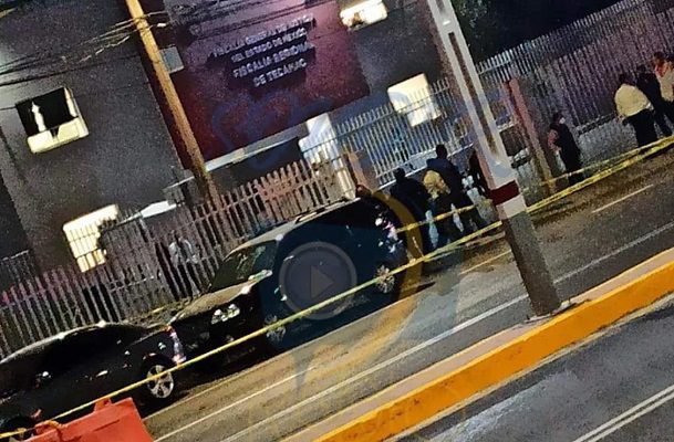 Detienen a cinco personas por disparar contra fachada de Fiscalía en Tecámac