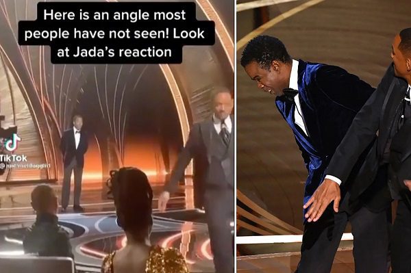 Revelan #VIDEO de Jada Pinkett supuestamente riendo tras bofetada a Chris Rock