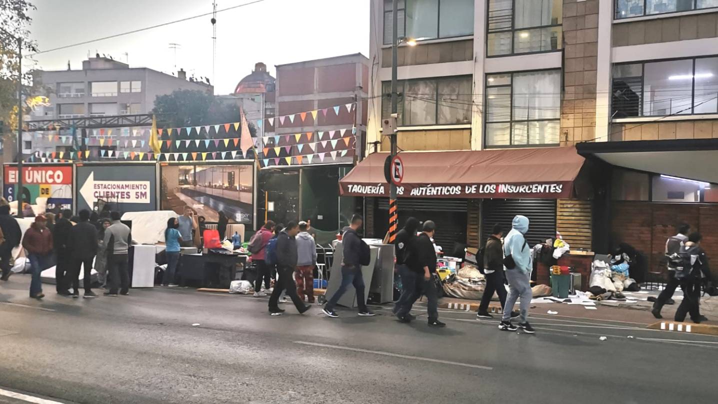 60 familias desalojadas de un edificio en la colonia Tabacalera