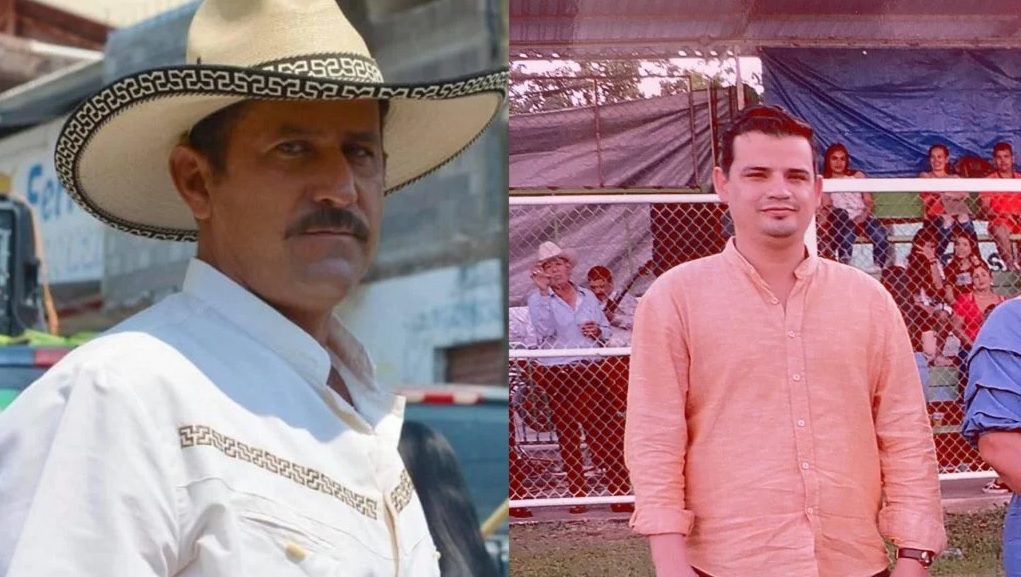 Alcalde de Aguililla y su asesor