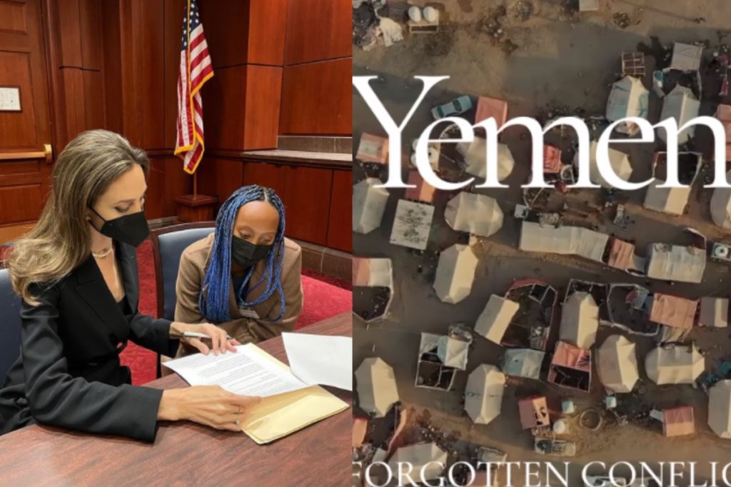 Angelina Jolie en Yemen