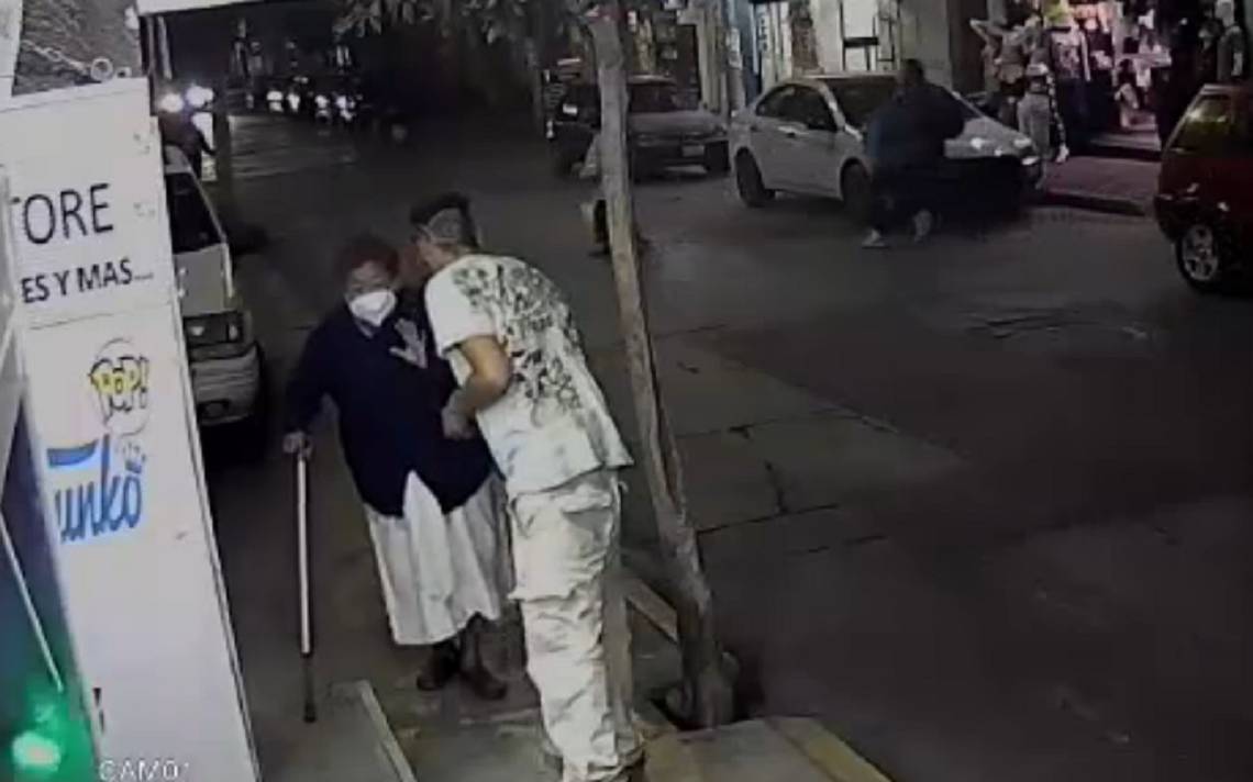 Asalto a mujer de la tercera edad