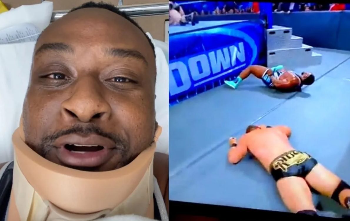 Big E se rompe el cuello en la WWE