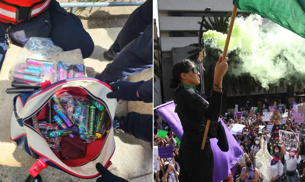 Tunden a Martí Batres por por presumir decomiso de “cohetones”, era humo de color