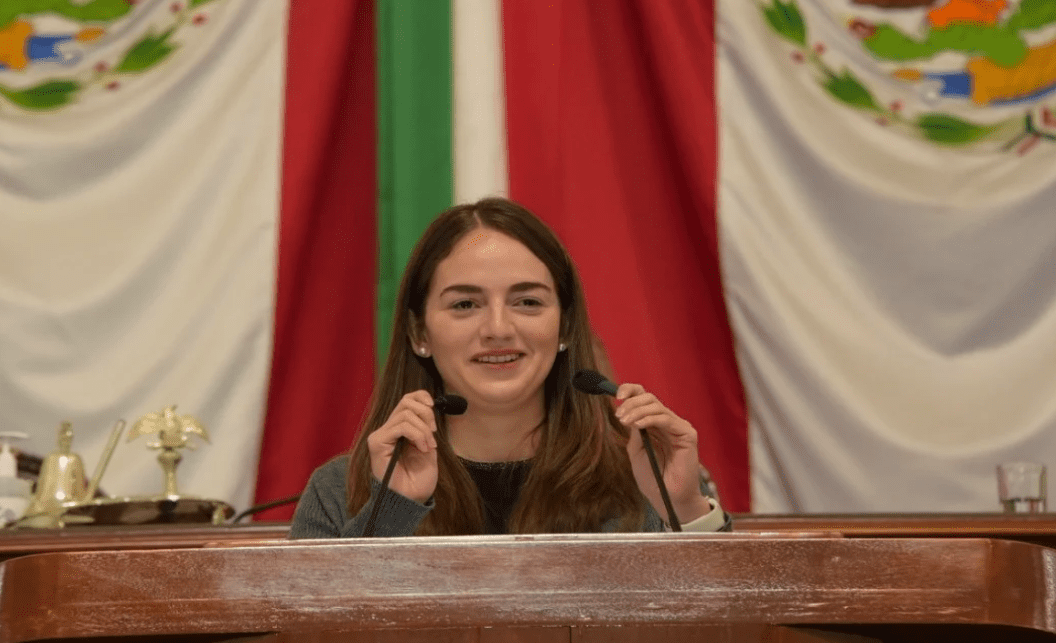 Diputada del PRI demanda al presidente de la Mesa Directiva del Congreso