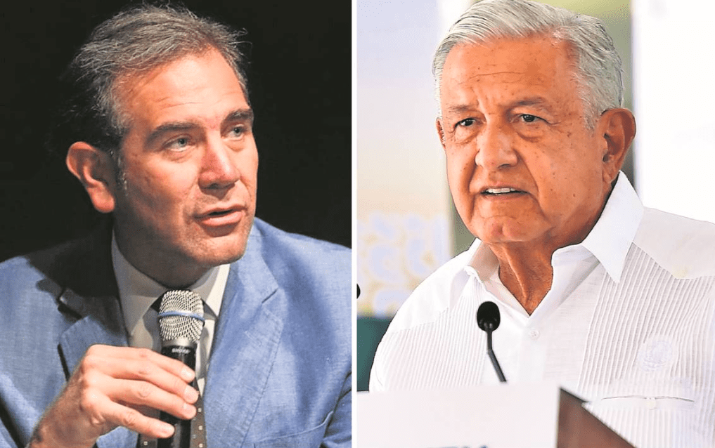 Chocan Córdova y AMLO por revocación de mandato