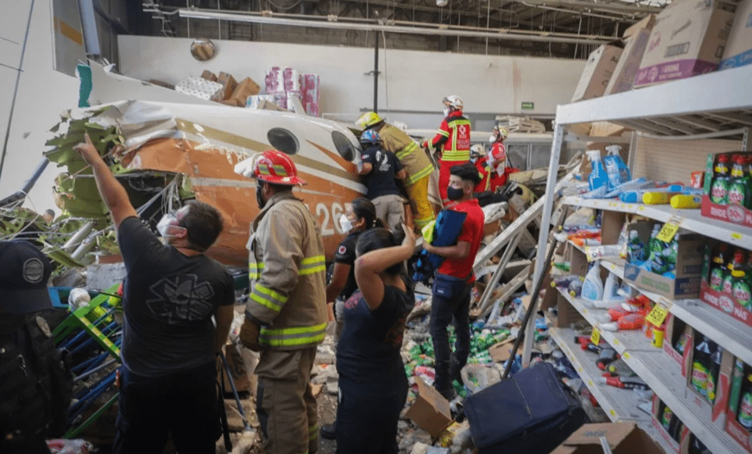 Esta es la ruta que tomó la aeronave que se desplomó en Temixco