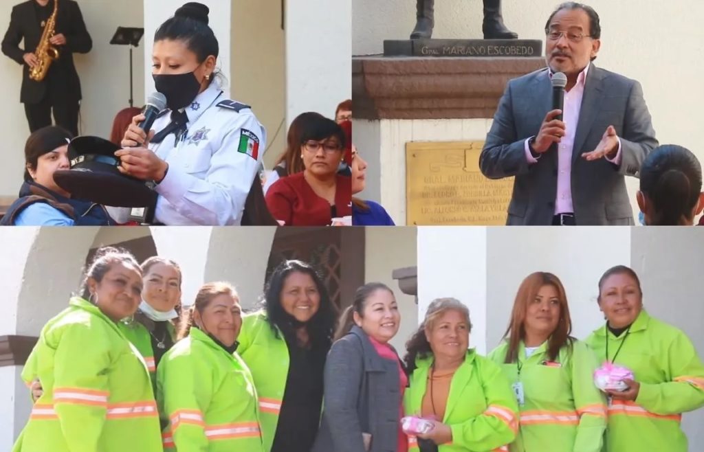 Conmemoración del Día Internacional de la Mujer en Escobedo, Nuevo León