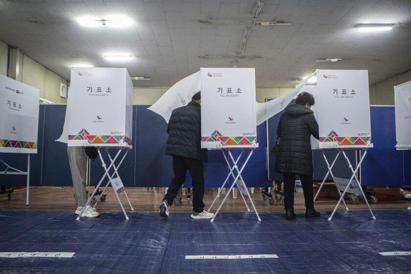 Elecciones presidenciales en Corea del Sur