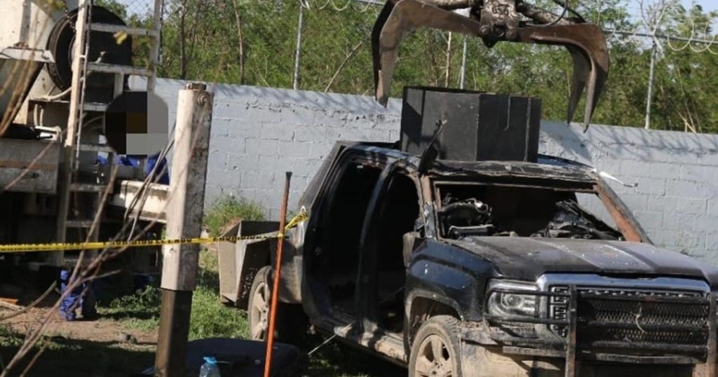 FGR destruye 12 vehículos del crimen organizado