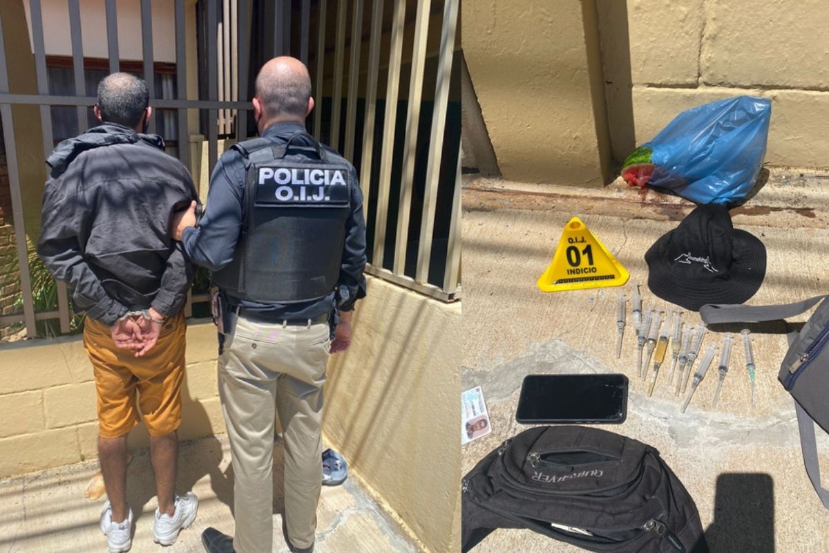 Hombre que acosaba y orinaba a mujeres en Costa Rica