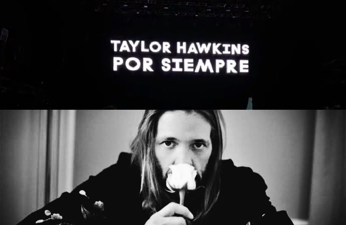 Homenaje y despedida a Taylor Hawkins