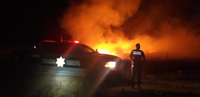 Incendio forestal en Arteaga, Coahuila