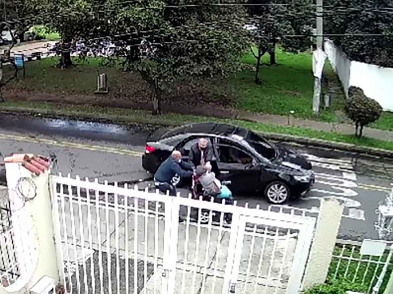 Intento de asalto a hombre en silla de ruedas en Bogotá