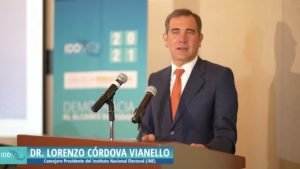Lorenzo Córdova: “La democracia está en riesgo” #VIDEO