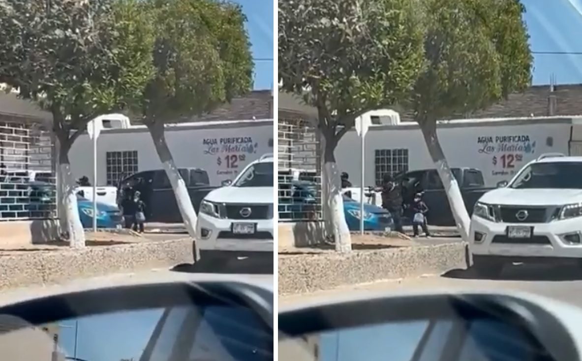 Niña presencia el secuestro de su papá