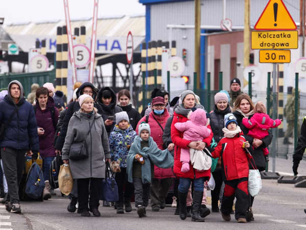 Refugios para ucranianos en Polonia