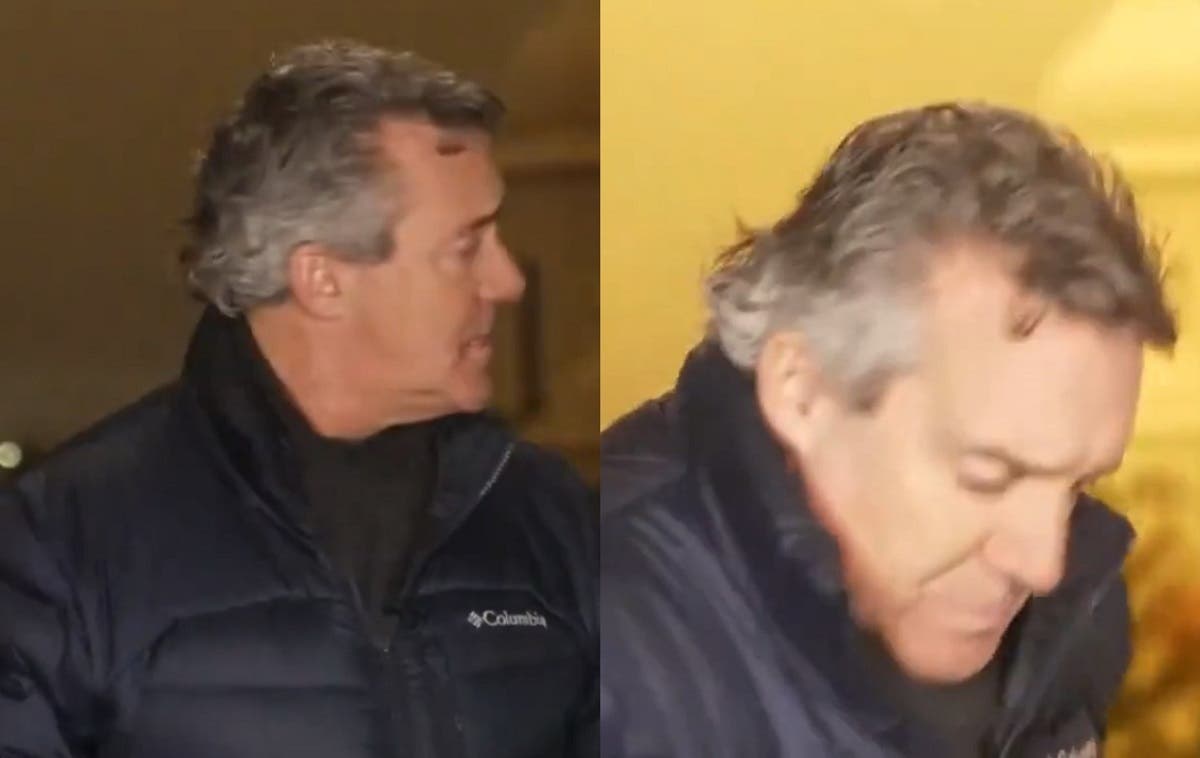 Reportero vive en directo una explosión en Ucrania