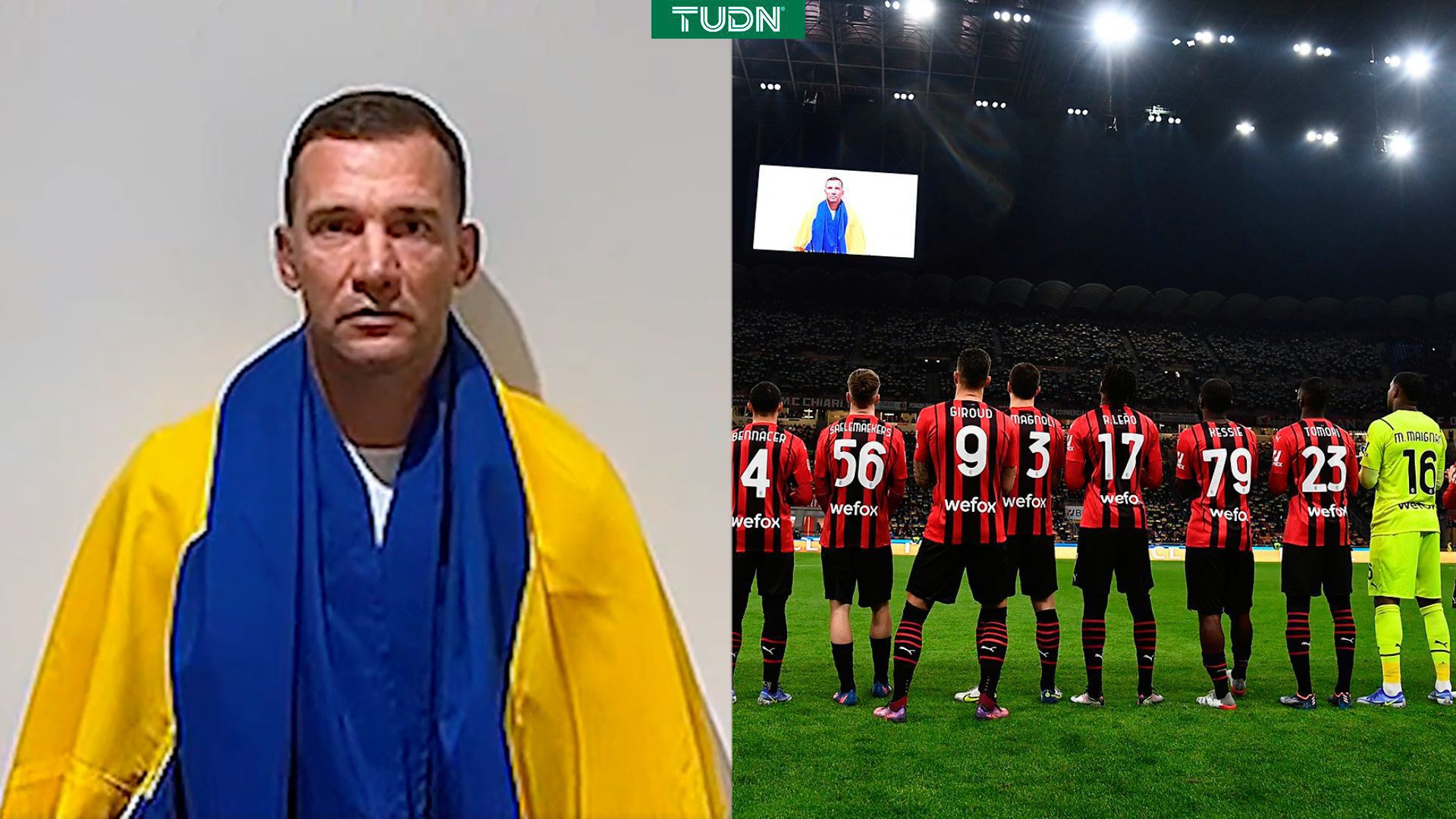 Shevchenko hace un llamado a la paz